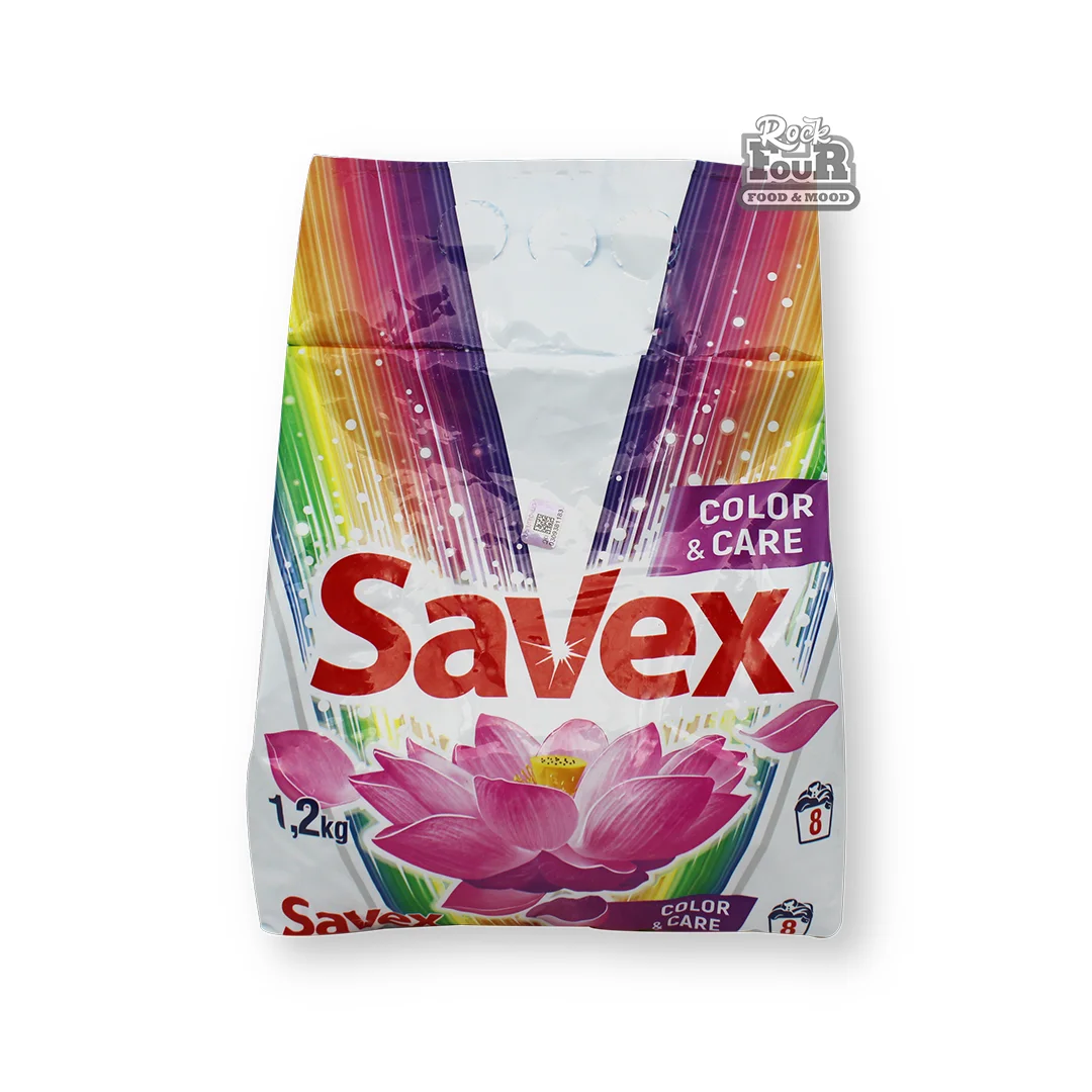 Լվացքի փոշի «Savex Premium Color&Care» 1.2կգ
